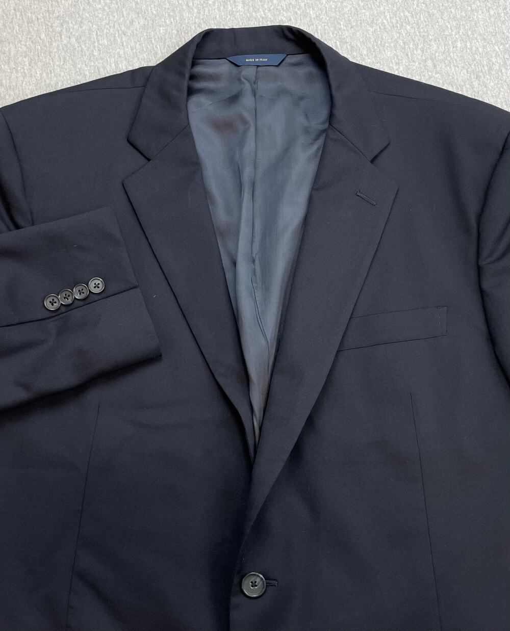 Brooks Brothers Blazer Mens Navy Blue 100% Estrato Wool 2-Button 1818 Regent Fit